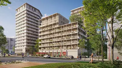 Votre futur appartement au pied des métros L14 & L15 !