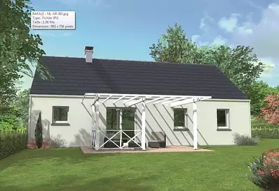 Maison neuve, 87 m²