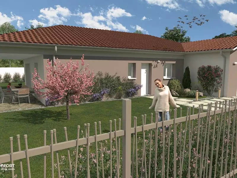 Maison neuve, 95 m² - Décines-Charpieu (69150)