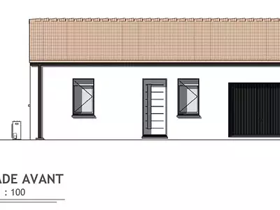 Maison neuve, 54 m²