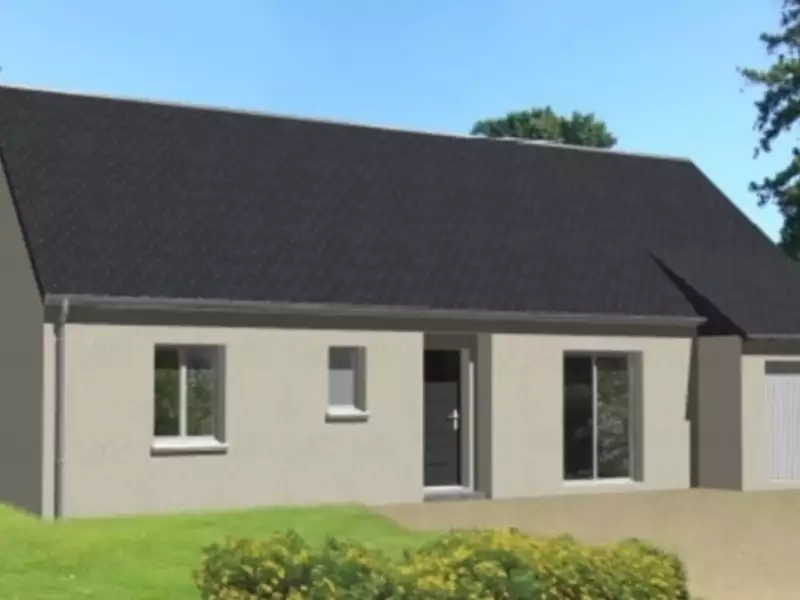 Maison neuve, 89 m² - Chargé (37530)