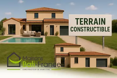 Terrain à bâtir, 400 m²