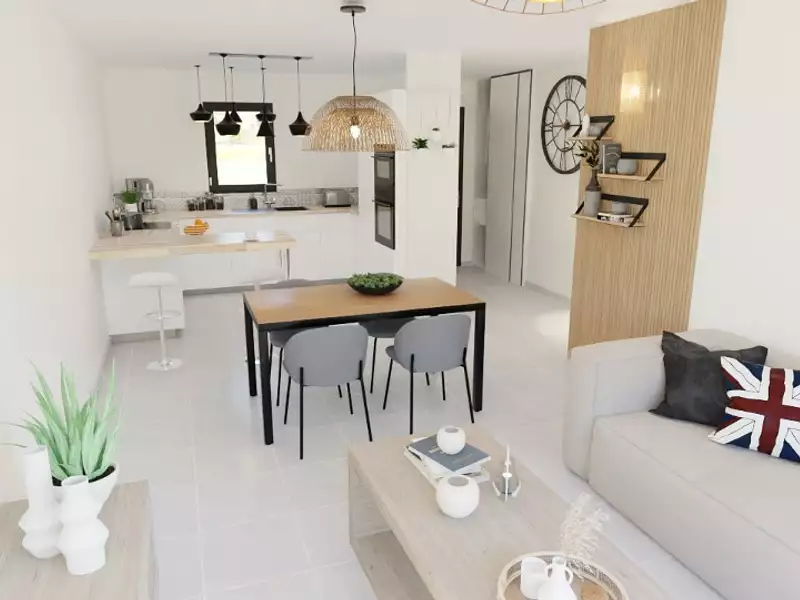 Maison neuve, 73 m² - Lagorce (07150)