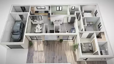 Maison neuve, 100 m²