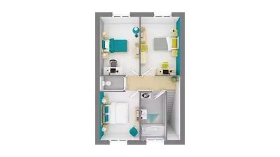 Maison neuve, 96 m²