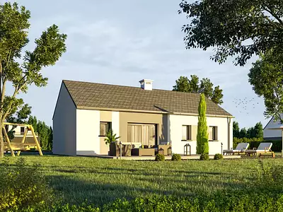 Maison neuve, 68 m²