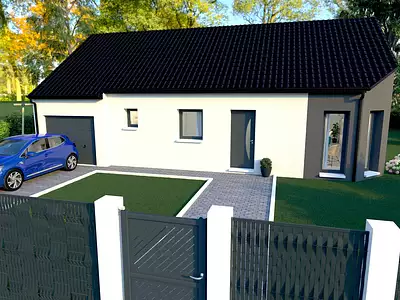 Maison neuve, 84,29 m²