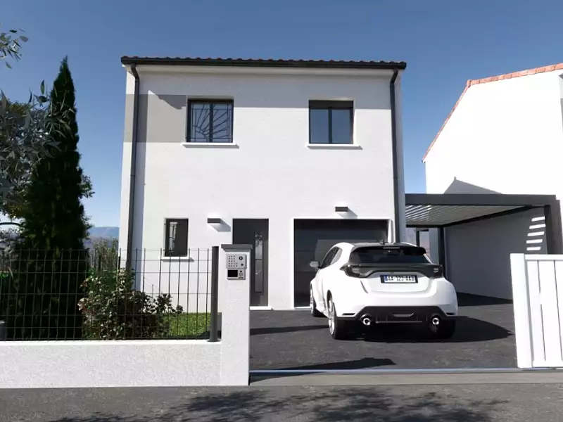 Maison neuve, 76 m² - Villefranche-d'Albigeois (81430)