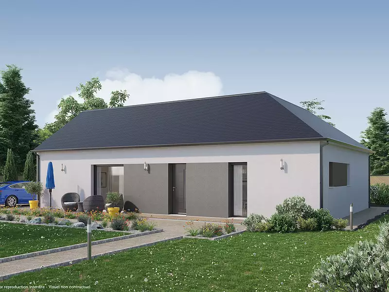 Maison neuve, 99 m² - Montargis (45200)