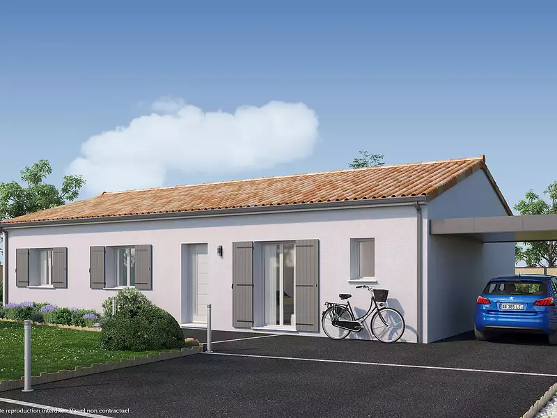Maison neuve, 110 m² - Magescq (40140)