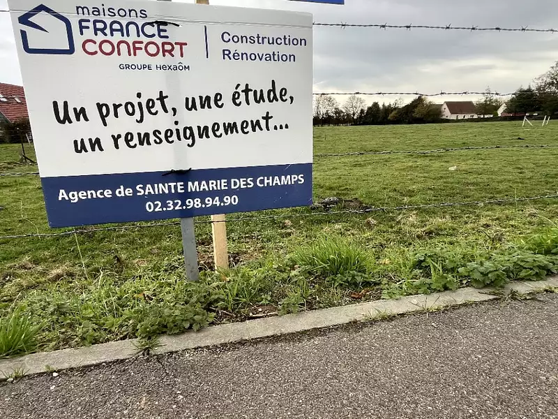 Terrain à bâtir, 461 m² - La Rue-Saint-Pierre (76690)