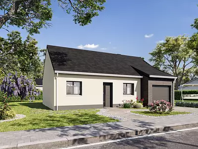 Maison neuve, 61,02 m²