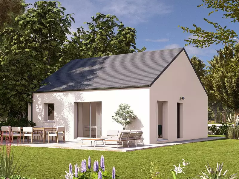 Maison neuve, 64 m² - Baugé-en-Anjou (49150)