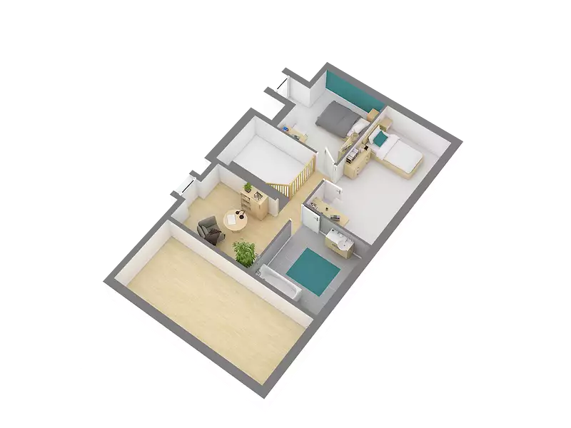 Maison neuve, 92,57 m² - Éragny (95610)