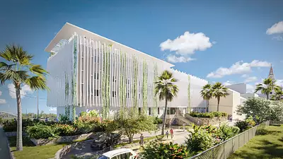 LE LAMENTIN - PLACE DU CALEBASSIER