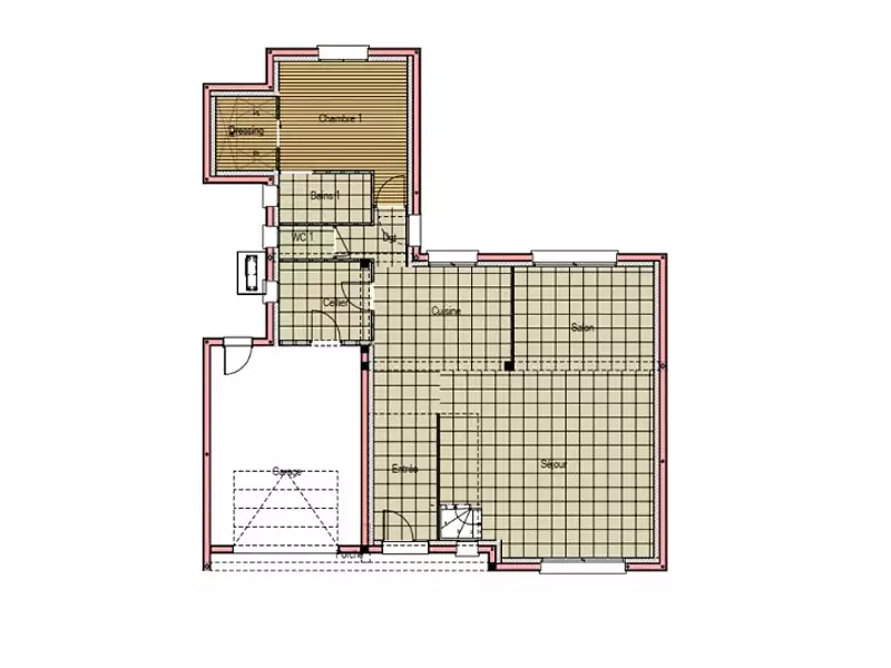 Maison neuve, 143 m² - La Guierche (72380)