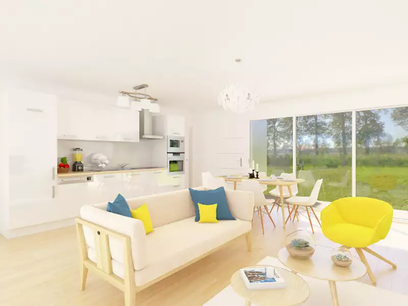 Maison neuve, 95 m² - Saint-Etienne-de-Tulmont (82410)