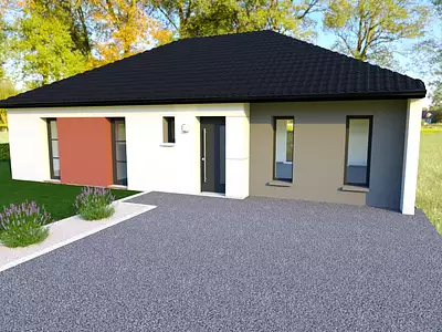 Maison neuve, 92,38 m²