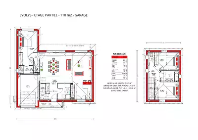 Maison neuve, 110 m²