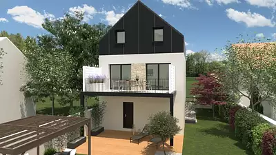 Maison neuve, 90 m²