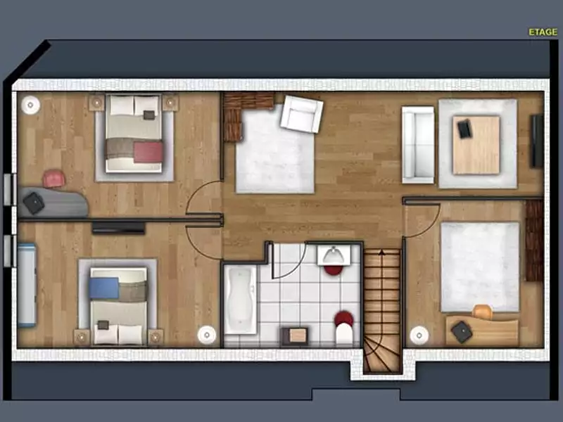 Maison neuve, 137 m² - Quatremare (27400)