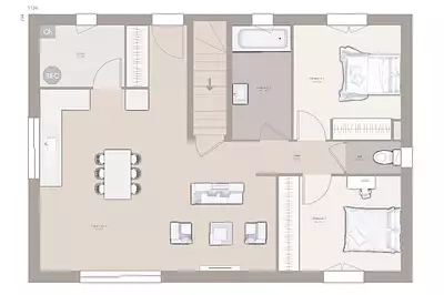 Maison neuve, 70 m²