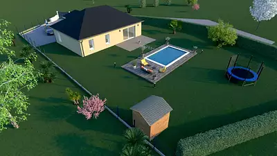 Maison neuve, 90 m²