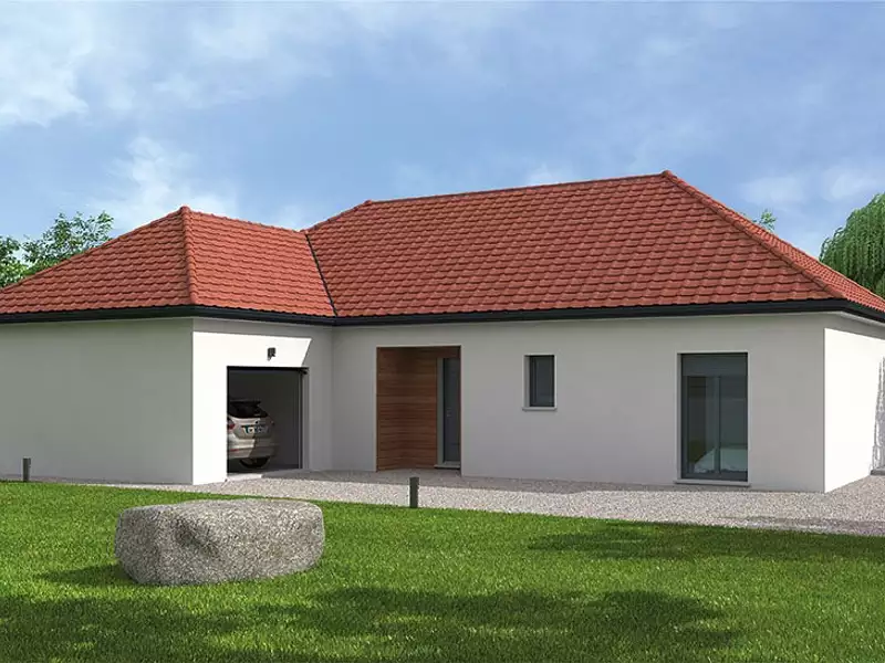 Maison neuve, 91 m² - Lons (64140)