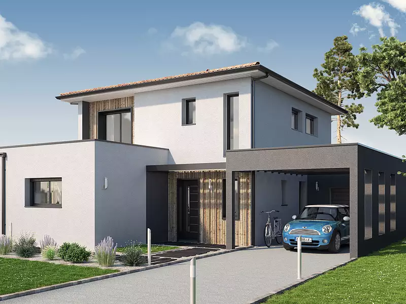 Maison neuve, 138 m² - Hinx (40180)