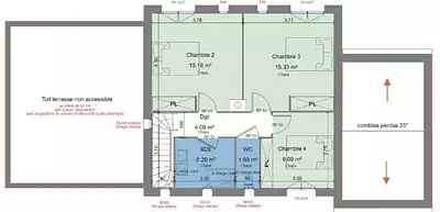 Maison neuve, 120 m²