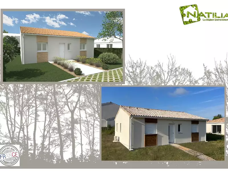 Maison neuve, 75 m² - Saint-Savin (33920)