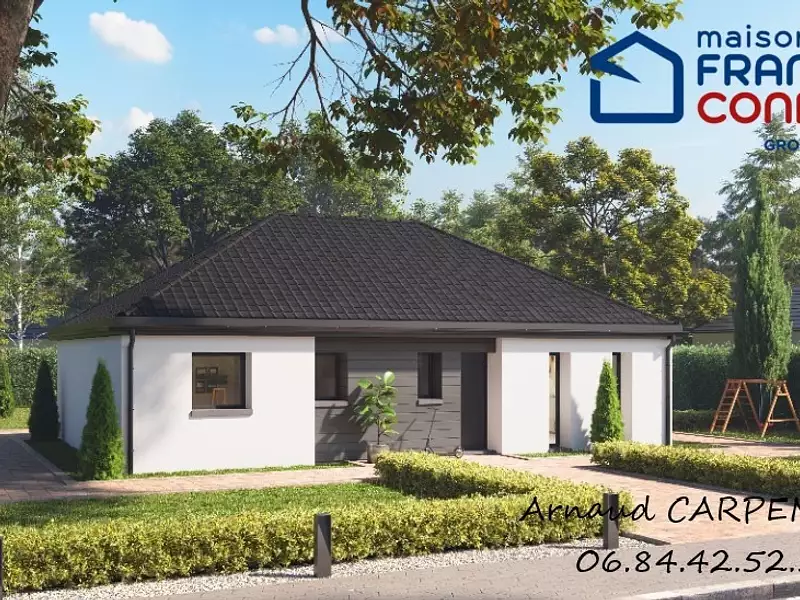 Maison neuve, 90 m² - Ecurie (62223)