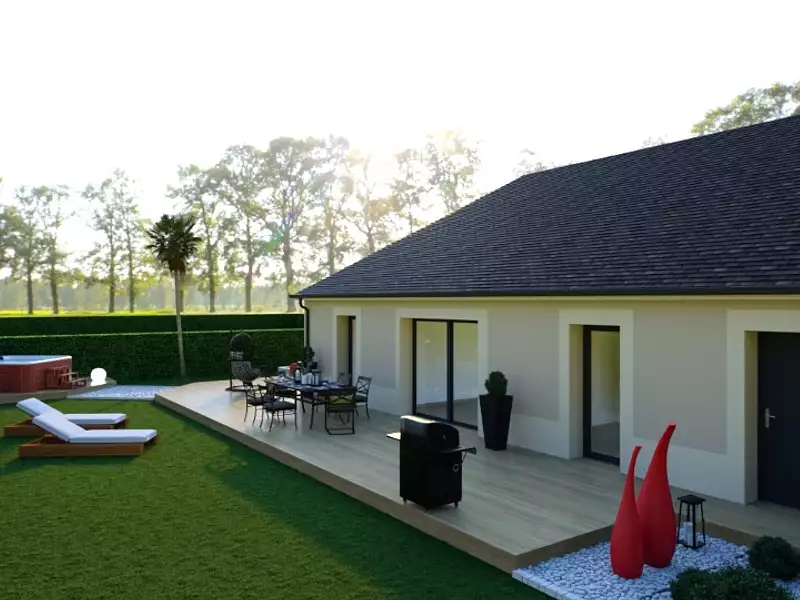 Maison neuve, 90 m² - Boissettes (77350)
