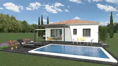 Maison neuve, 64 m²