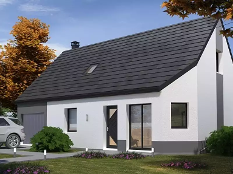 Maison neuve, 102,37 m² - Gauciel (27930)