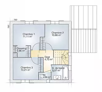 Maison neuve, 95 m²