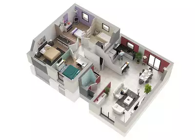 Maison neuve, 100 m²