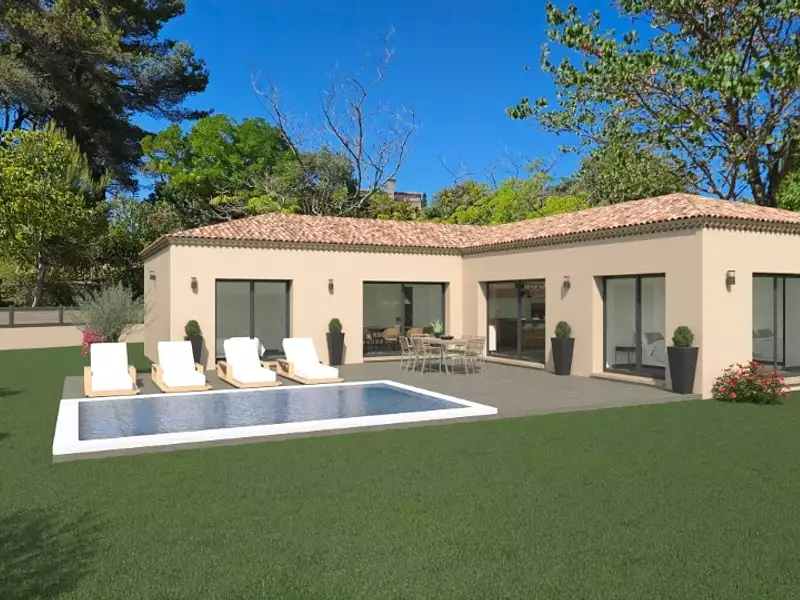 Maison neuve, 137 m² - La Bastidonne (84120)