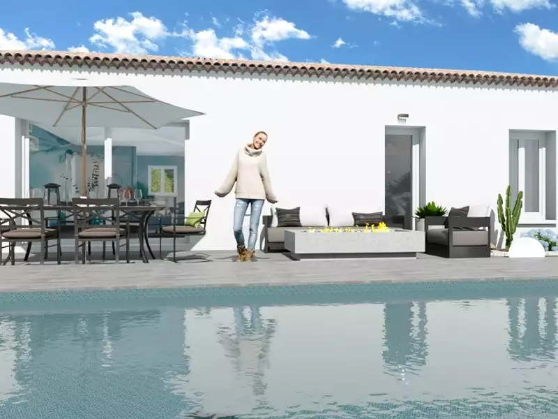 Maison neuve, 93 m² - Allan (26780)