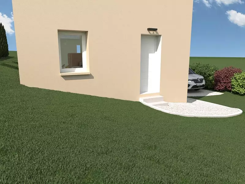 Maison neuve, 83 m² - Val d'Oingt (69620)