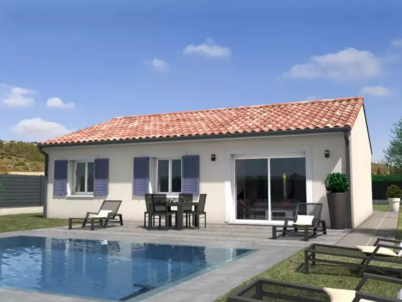 Maison neuve, 72 m² - Lasserre-Pradère (31530)