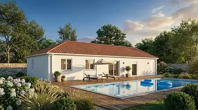 Maison neuve, 100 m²