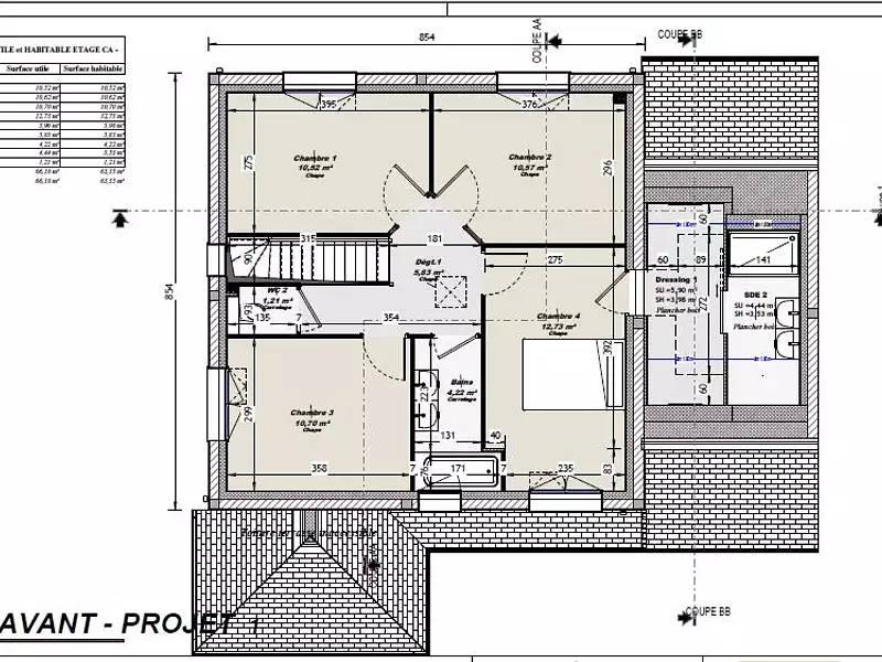 Maison neuve, 135 m² - Saint-Berthevin (53940)