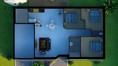 Maison neuve, 90 m²