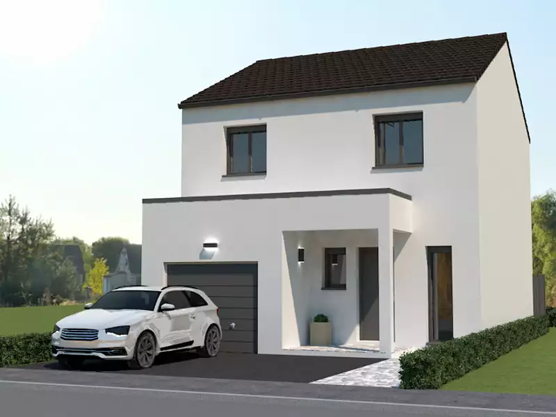 Maison neuve, 80 m² - Hettange-Grande (57330)