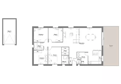 Maison neuve, 120 m²