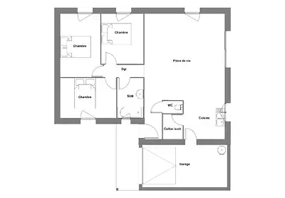 Maison neuve, 79 m²