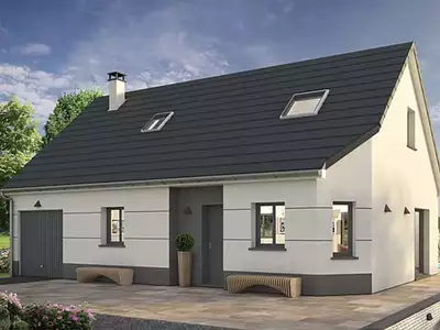 Maison neuve, 95 m²