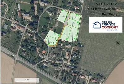 Terrain à bâtir, 1 379 m²