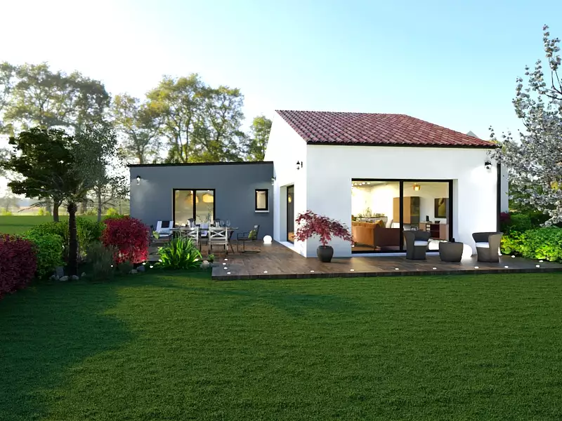 Maison neuve, 100 m² - Geneston (44140)